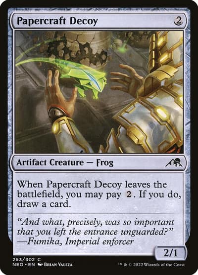 Papercraft Decoy 253 Kamigawa: Neon Dynasty Magic card