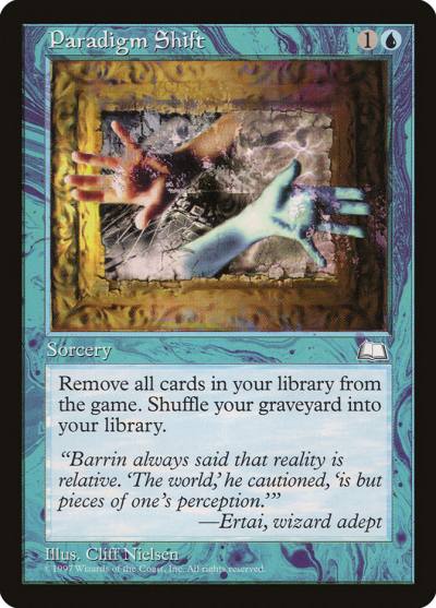 Paradigm Shift WTH-46 Weatherlight Magic card