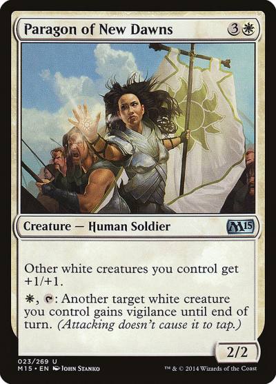 Paragon of New Dawns 23 Magic 2015 Magic card
