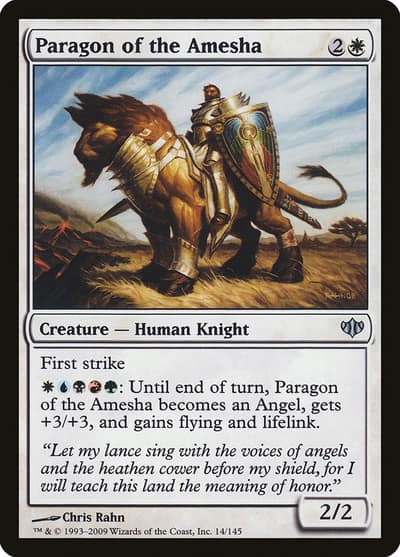 Paragon of the Amesha 14 Conflux Magic card
