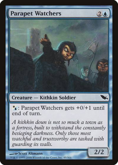 Parapet Watchers SHM-45 Shadowmoor Magic card