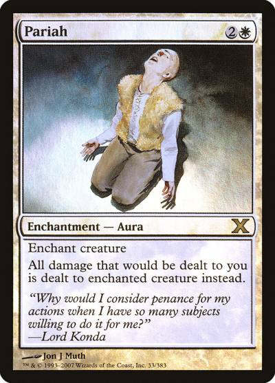 Pariah 10E-33STAR Tenth Edition Magic card