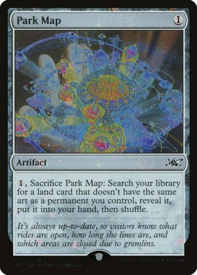 Park Map UNF-476 Unfinity Magic card