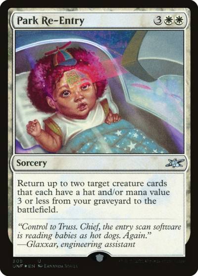 Park Re-Entry UNF-308 Unfinity Magic card
