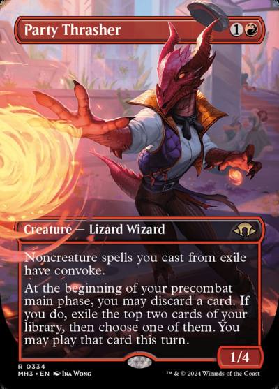 Party Thrasher MH3-334 Modern Horizons 3 Magic card