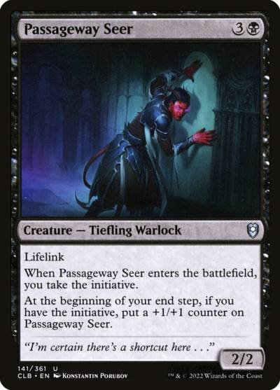 Passageway Seer CLB-141 Commander Legends: Battle for Baldur's Gate Magic card