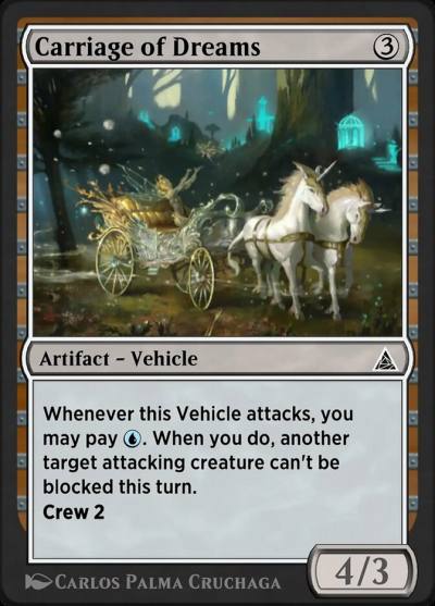 Passenger Ferry OM1-162 Through the Omenpaths Magic card