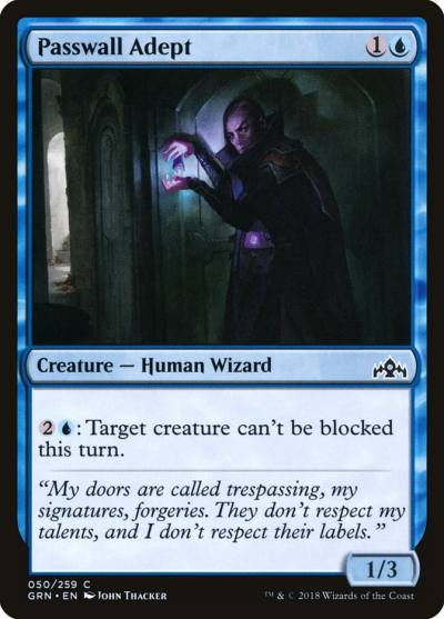 Passwall Adept GRN-50 Guilds of Ravnica Magic card