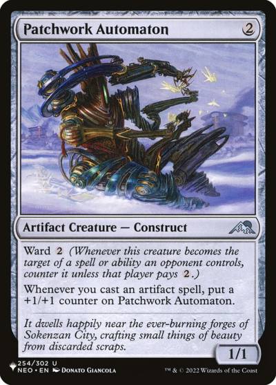 Patchwork Automaton PLST-NEO-254 The List Magic card