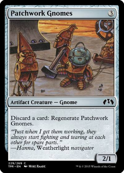 Patchwork Gnomes TPR-229 Tempest Remastered Magic card