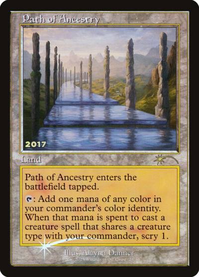 Path of Ancestry P30A-25 30th Anniversary Play Promos Magic card