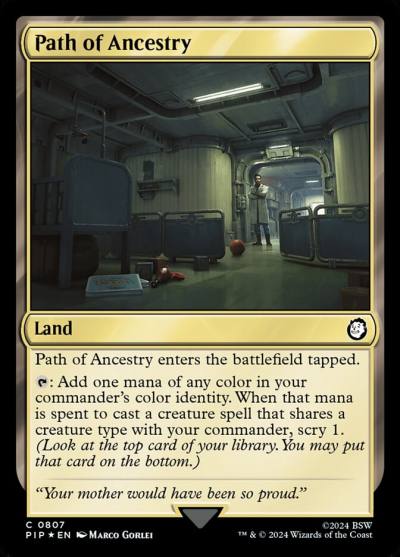 Path of Ancestry PIP-807 Fallout Magic card