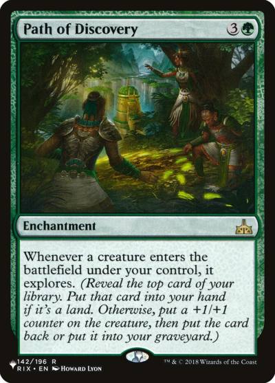 Path of Discovery PLST-RIX-142 The List Magic card