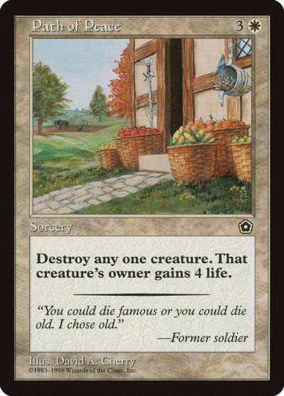Path of Peace P02-18 Portal Second Age Magic card