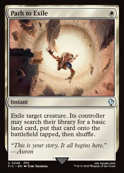 Path to Exile FIC-248 Final Fantasy Commander Magic card