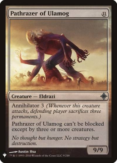 Pathrazer of Ulamog PLST-ROE-9 The List Magic card