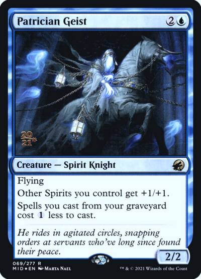 Patrician Geist PMID-69S Innistrad: Midnight Hunt Promos Magic card