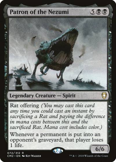 Patron of the Nezumi CM2-72 Commander Anthology Volume II Magic card