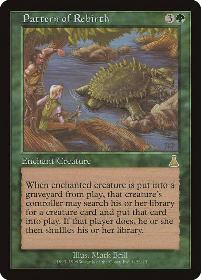 Pattern of Rebirth UDS-115 Urza's Destiny Magic card