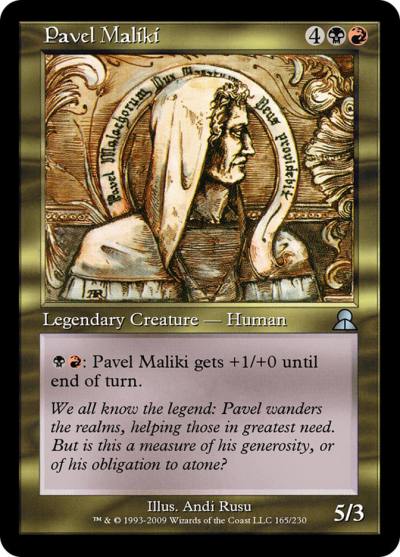 Pavel Maliki ME3-165 Masters Edition III Magic card
