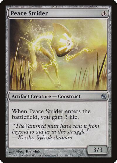 Peace Strider MBS-119 Mirrodin Besieged Magic card