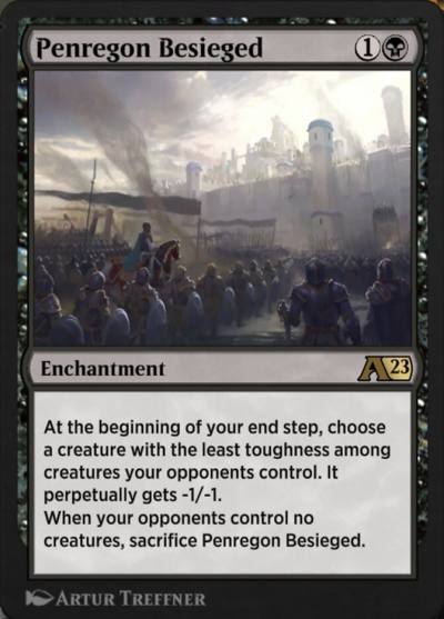 Penregon Besieged YBRO-7 Alchemy: The Brothers' War Magic card