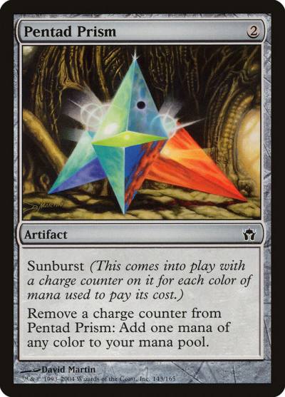 Pentad Prism 5DN-143 Fifth Dawn Magic card
