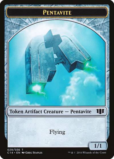 Pentavite TC14-29 Commander 2014 Tokens Magic card