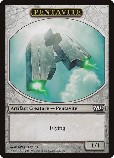 Pentavite TM12-7 Magic 2012 Tokens Magic card