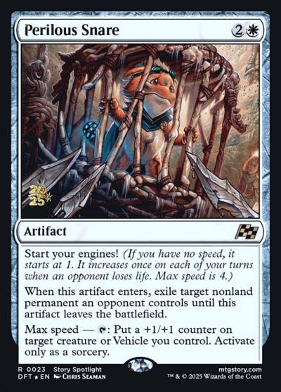 Perilous Snare PDFT-23S Aetherdrift Promos Magic card