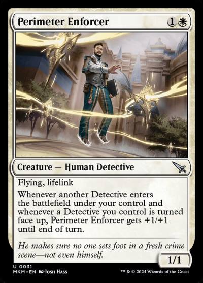 Perimeter Enforcer 31 Murders at Karlov Manor Magic card