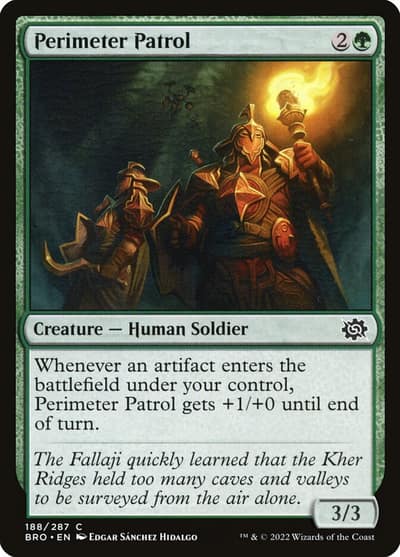 Perimeter Patrol 188 The Brothers' War Magic card