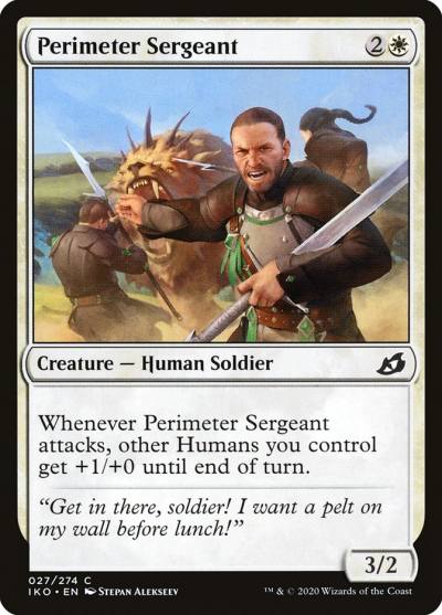Perimeter Sergeant IKO-27 Ikoria: Lair of Behemoths Magic card