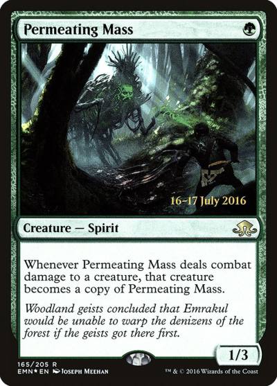 Permeating Mass PEMN-165S Eldritch Moon Promos Magic card