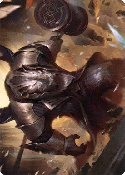 Perrie, the Pulverizer // Perrie, the Pulverizer ASNC-43 New Capenna Art Series Magic card