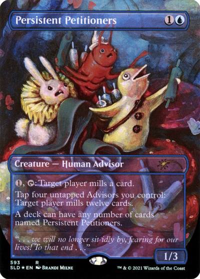 Persistent Petitioners SLD-593 Secret Lair Drop Magic card