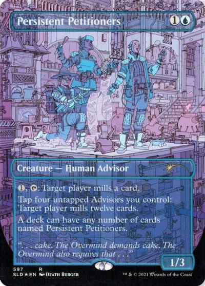 Persistent Petitioners SLD-597 Secret Lair Drop Magic card