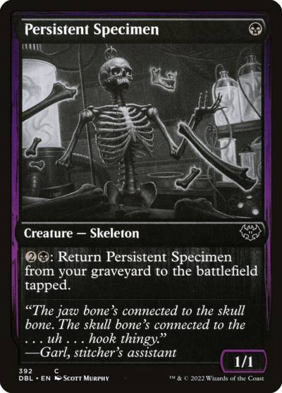 Persistent Specimen