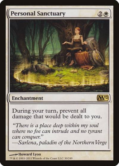 Personal Sanctuary M12-30 Magic 2012 Magic card