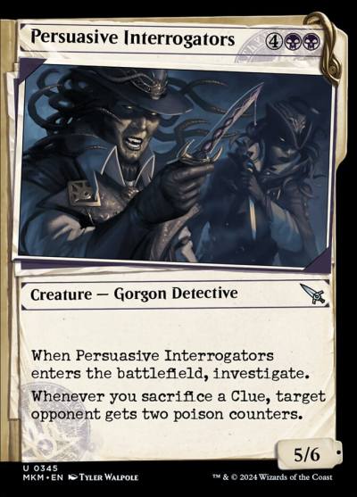 Persuasive Interrogators MKM-345 Murders at Karlov Manor Magic card