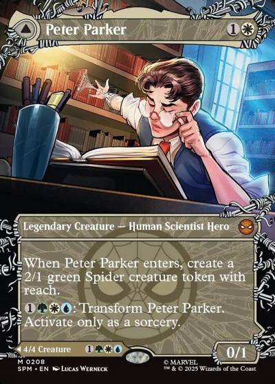 Peter Parker // Amazing Spider-Man SPM-208 Marvel's Spider-Man Magic card