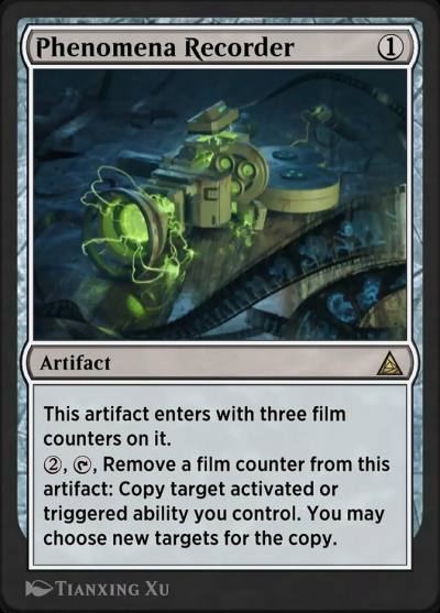 Peter Parker's Camera OM1-171 Through the Omenpaths Magic card