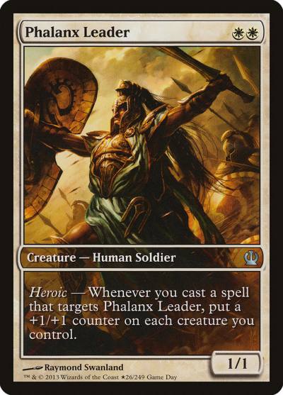 Phalanx Leader PTHS-26 Theros Promos Magic card