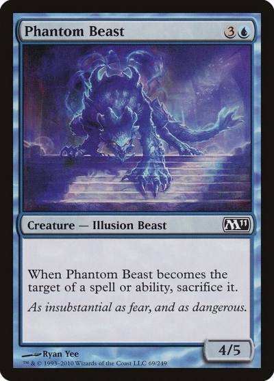 Phantom Beast M11-69 Magic 2011 Magic card
