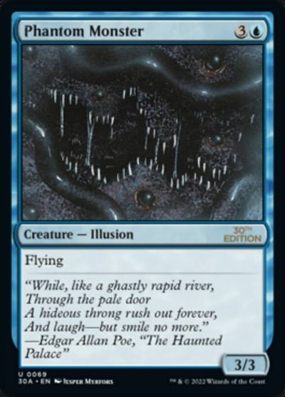 Phantom Monster 30A-69 30th Anniversary Edition Magic card