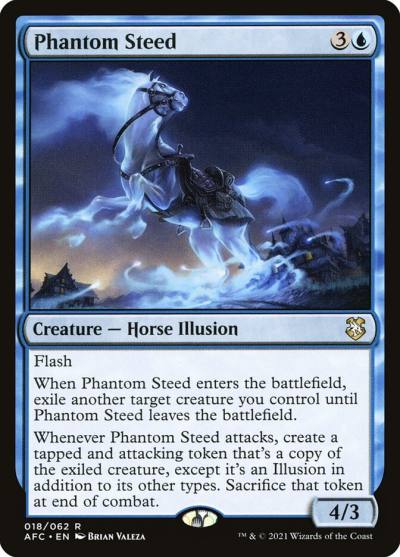 Phantom Steed AFC-18 Forgotten Realms Commander Magic card