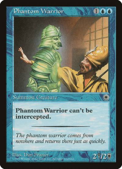Phantom Warrior POR-65 Portal Magic card