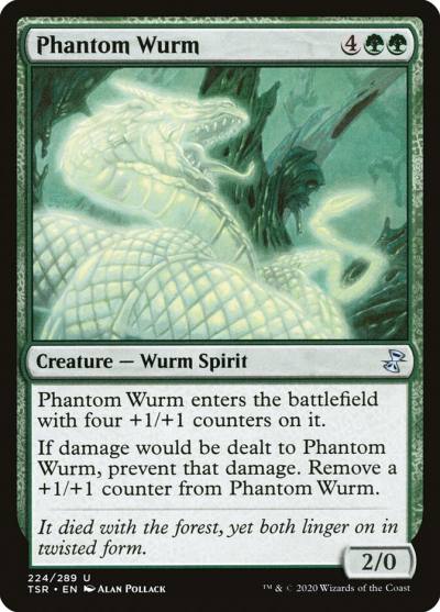 Phantom Wurm TSR-224 Time Spiral Remastered Magic card