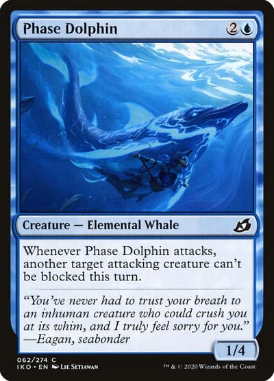 Phase Dolphin 62 Ikoria: Lair of Behemoths Magic card