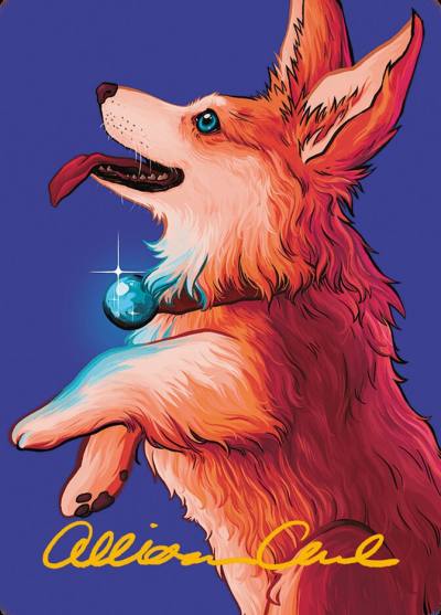 Phelia, Exuberant Shepherd // Phelia, Exuberant Shepherd AMH3-46 Modern Horizons 3 Art Series Magic card